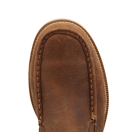 Twisted X Men's 6" Chelsea Wedge Sole Work Boot, Moc Toe Nano Toe2