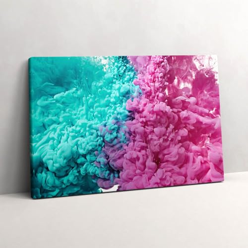 Peinture murale abstraite 60x40cm, l'art moderne pour un intérieur apaisant