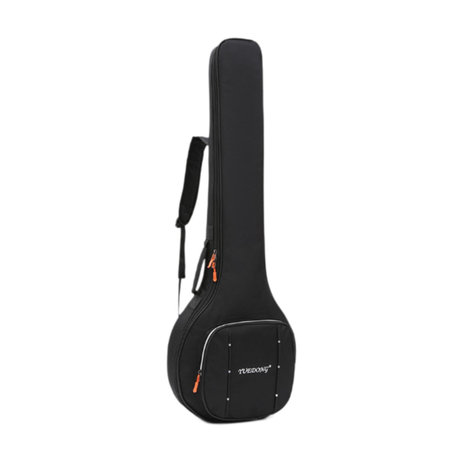 JISADER Banjo Gig Bag Banjolele Case con cinghia portatile portatile con cinghia portatile Oxford in tessuto Oxford da 10 mm Black