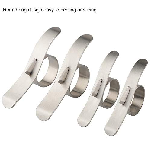 Orange Peelers Set of 5 Stainless Steel with Slicer Cutter Peeler Comfortable to Peel Orange Potato Carrot Cucumber Cooking Tool