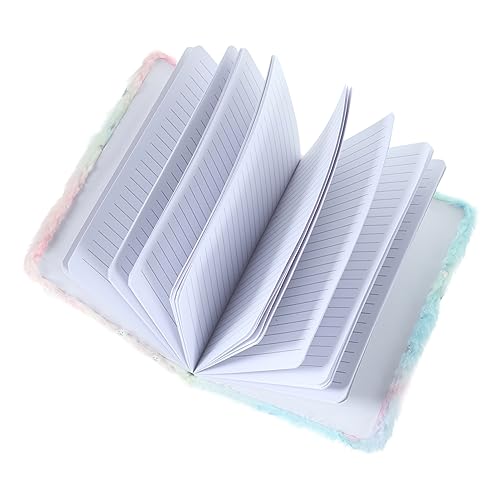 ABOOFAN cuaderno de viaje planificador de cuaderno de trabajo blocs de notas cuadernos bloc de notas de dibujos animados diario de peluche Flash regalo Horarios computadora portátil a4