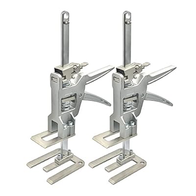 Labor Saving Arm Tool Jack, 2 Packs New Version Hand Tool Arm Lift, Wall Tile Locator, Door Panel Lift, Washing Machine Leveling, Controlled Release, 260lbs Lift Capacity
