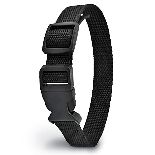 Bark Collar Extra Strap by Naturepets Replacement Strap Nylon Belt for All Vibrating and Static Shock Anti Bark Training Collars for Dogs (Replacement Collar Only) (1 Collar)