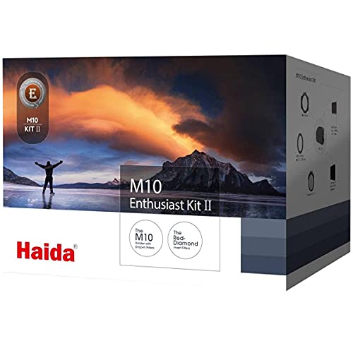 Haida Serie M10 Starter Kit Enthusiast II inkl. Adapterringe 67 mm, 72 mm, 77 mm, 82 mm und Tasche