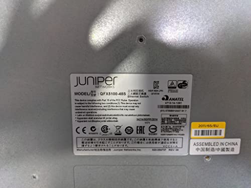 Juniper Networks Layer 3 Switch Qfx5100-48S-Afi #TOP6