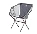 Big Agnes Mica Basin Armchair - Lightweight Camp Cair with Aircraft Aluminum Frame, Blue/Gray