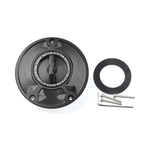 Bouchon réservoir carburant CBR1000RR étanche en alu noir