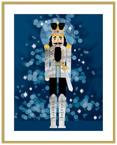 Amanti Art Framed Wall Art Print (33x41) Disco Nutcracker I