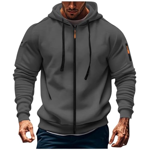 Chaqueta casual de transición con cremallera y capucha 2