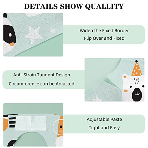 Baby Disposable Bibs Travel Feeding Bib 25pcs - Leakproof Liner, Food Catcher Pocket for 6-18 Months Babies Toddlers3