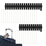 昇華荷物タグブランク | 昇華空白旅行タグ,旅行荷物ネームタグ 防水 旅行バッグ スーツケース、旅行の必需品用