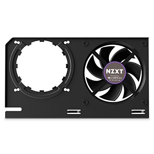 NZXT KRAKEN G12 - Kit di montaggio GPU per Kraken Serie X AIO - Raffreddamento GPU avanzato - AMD e compatibilità GPU NVIDIA - Raffreddamento attivo per VRM - Nero