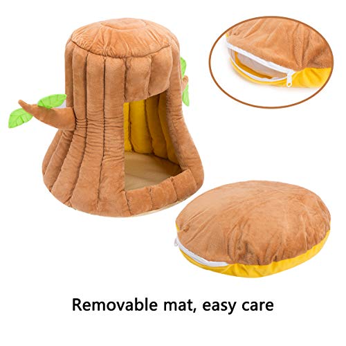 Hollypet HYHP-CB-ST Cozy Pet Bed Warm Cave Nest Sleeping Bed Tree Shape Puppy House thumb #2