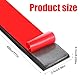 Gummistreifen Selbstklebend, 4.5m x25mm x1mm Neopren Gummistreifen Bautenschutzmatte Vollgummi Gummi Klebeband für Gummidichtung, DIY, Bodenbeläge Schutz, Stoßschutz, Rutschfest
