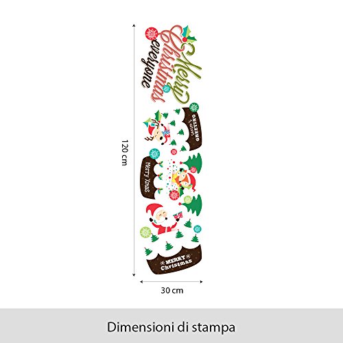 RN00030 Adesivi Murali - Sweet Christmas