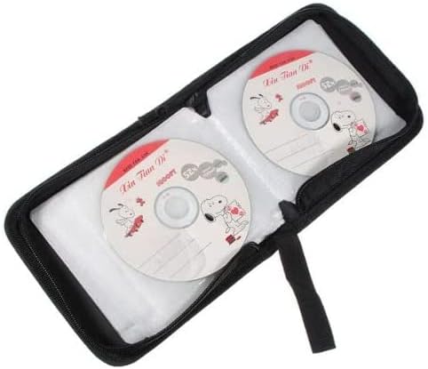 Miniatura 4 de Veewon 40 discos CD Cases Wallet DVD Holder World Global Map DJ Storage Case Disc Organizer (verde)