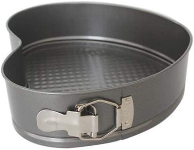 Incrizma Non-Stick Removable Base Cake Tin Baking Tin Non-Stick Coating (Heart)