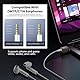 CY Audioadapter Typ C USB-C auf DAC 3,5 mm HiFi-Audio AUX & MIC Soundkarte 384 kHz 32-Bit-Adapter KT02H20 Kompatibel OMTP CTIA mit Laptop Tablet Telefon