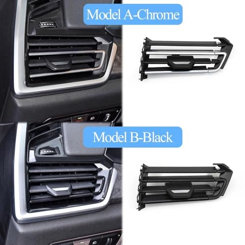 Rejilla de salida de aire acondicionado con perfil cromado para coche BMW X5 G05 LHD 3