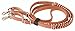 Buffalo Leather Laced Single Reins Natural Leather