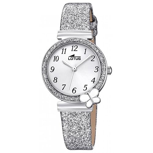 Reloj de niña LOTUS 18584/2 analógico de cuarzo con correa de cuero clásico