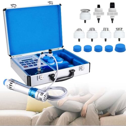 Máquina de terapia por ondas de choque Shockwave ED, sistema multifuncional de masaje corporal para alivio del dolor físico (110-240V)