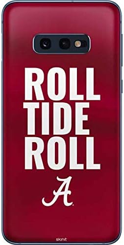 Skinit Decal Phone Skin Compatible with Samsung Galaxy S10e - Officially Licensed College Alabama Roll Tide Roll Design