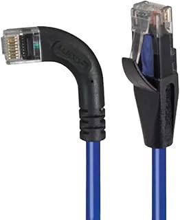 AVLIS-CO TRD815RA6BL-3 Category 5E RA Patch Cable, RA Right Exit/RA Down, Blue, 3ft, TRD815 Series