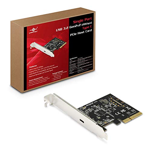 Image of Vantec Single Port USB 3.2 GEN2X2 20GBPS Type C PCIE Host Card
