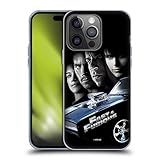 Head Case Designs Officially Licensed Fast & Furious Franchise 2009 Movie Key Art Soft Gel Case Compatible with Apple iPhone 14 Pro