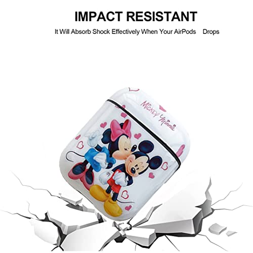 Oinbxw For Airpod Case Cover, Airpod Case Personalized Custom With Lanyard Keychain Cool Cartoon Cute Anime Design Series Airpod Case For Women Girls Wireless Airpod 2 Case (Mickey) #TOP7