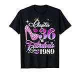 Photo Gallery womens chapter 36 fabulous since 1989 36 years old birthday maglietta Photo Gallery womens chapter 36 fabulous since 1989 36 years old birthday maglietta