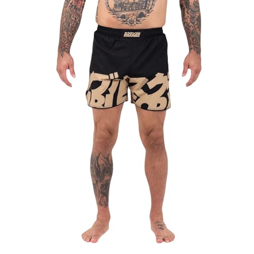 SCRAMBLE Baka Training Shorts - Small - Black/Gold