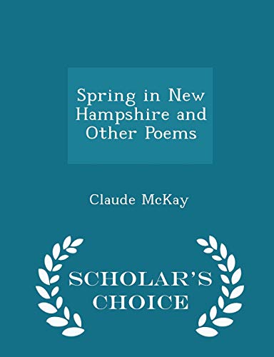 Spring in New Hampshire and Other Poems - Schol... 1298432979 Book Cover