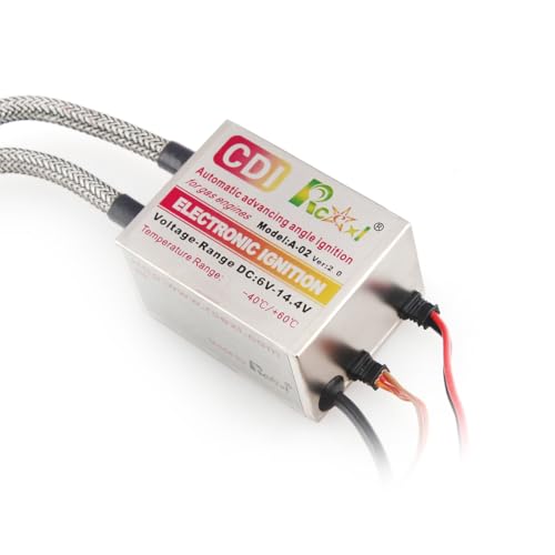 RCEXL Twin Ignition for CM6 10MM 90degree Spark Plug with Hallsensor, 6~14.4V