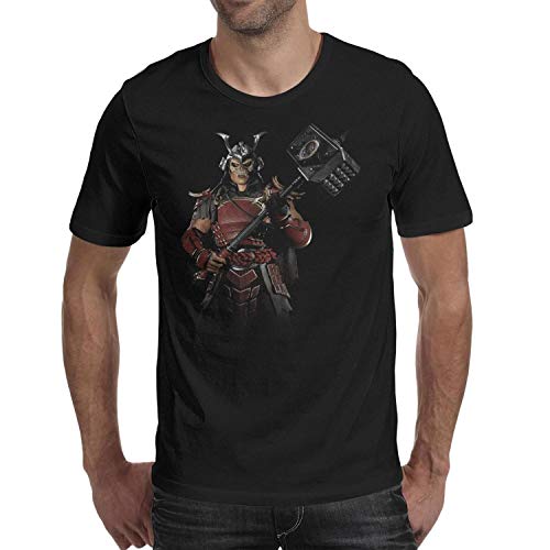 Unicorns Farting Men's Short Sleeve T-Shirt Comfort Mortal-Kombat-Shao-Kahn-Character- Design Casual T-Shirt