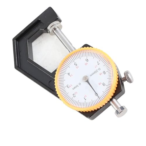 Medidor de grosor portátil para cuero y metal 0-20 mm miniatura 6