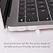 Homy Full Protection Kit for New MacBook Air 13 inch Retina 2018-2021: 2x Matte Screen Protector, Keyboard Cover Touch ID, 2x WebCam Sliding Cover, Dust Plugs, TrackPad Cover A1932 A2179 A2337 M1.