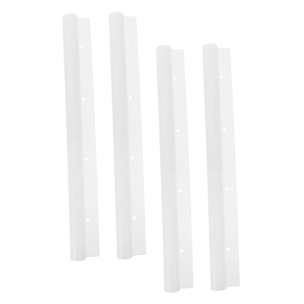 INOOMP 4pcs Golf Open Regulation Tube Flag Golf Banner Flagstick Flags Plastic Golfing Flag Tubes for Easy Installation