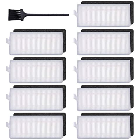 Neutop Replacement Filters Compatible with Ecovacs Deebot N79S N79 DN622 DN622.11 DN622.31 N79W N79se Deebot 500 DC3G and Yeedi K600 K700, Robot Vacuums, 9-Pack. Cover