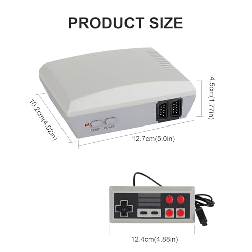 Retro Game Console Classic Mini Video Game Console Built-in Classic Games, AV Output and Dual Game Controllers - Image 4