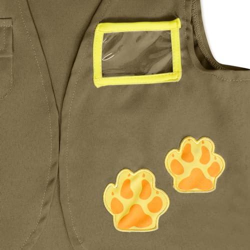 Disfraz infantil exploradora zookeeper con sombrero y chaleco miniatura 5