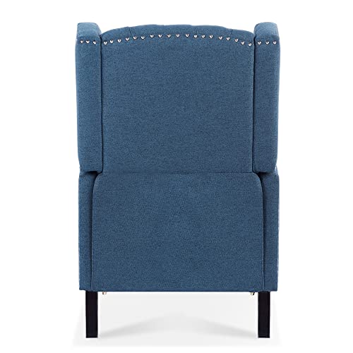 Sillón Plegable Ajustable Azul miniatura 7