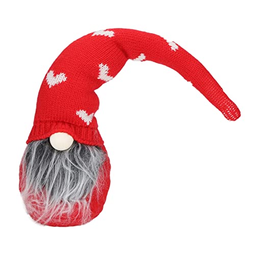 Peluche in legno: bambole gnomi fortunate realizzate in tessuto felpato, tessuto non tessuto, cotone lavorato a maglia, materiali in tiglio, morbide e delicate sulla pelle, che sono sicure da giocare.