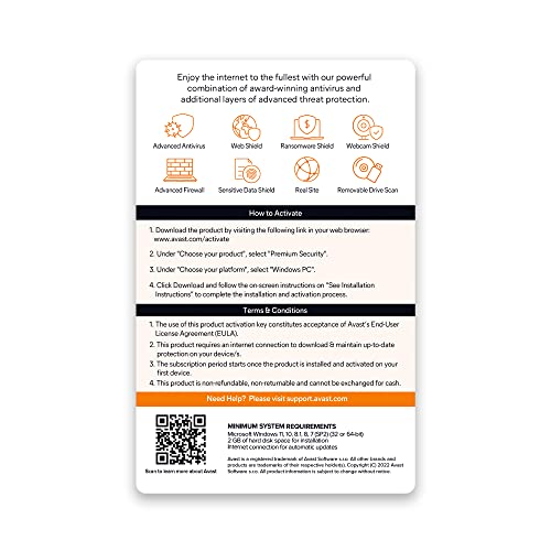 Image of Avast Premium Security (Antivirus Pro) (1 PC | 3 Years) (Email Delivery in 2 hours- No CD)