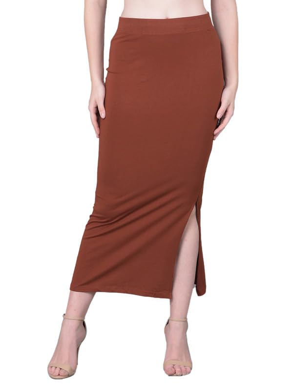 Image of Comfort Lady Women Cotton Blend Saree Shapewear /Saree Shapers Underskirt /Saree Petticoat