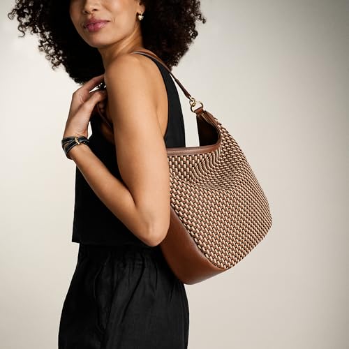 Image of Fossil Women's Jolie Leather Hobo Purse Handbag for Women
