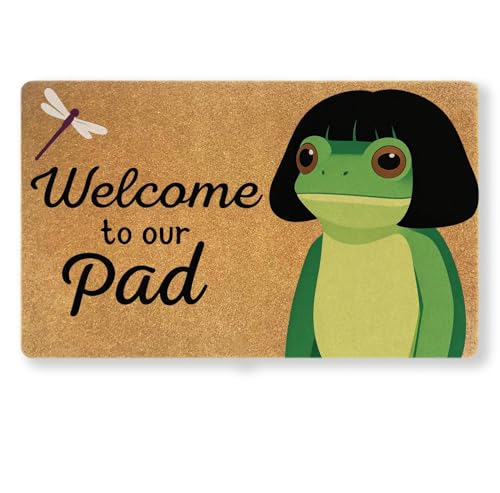 GGED Funny Frog Welcome Mat