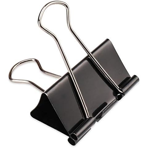 H&S 10 Large 51mm Binder Clips for Office Cover