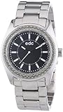  edc by Esprit Damen-Armbanduhr Disco Glam Steel Analog Quarz Edelstahl EE101132002